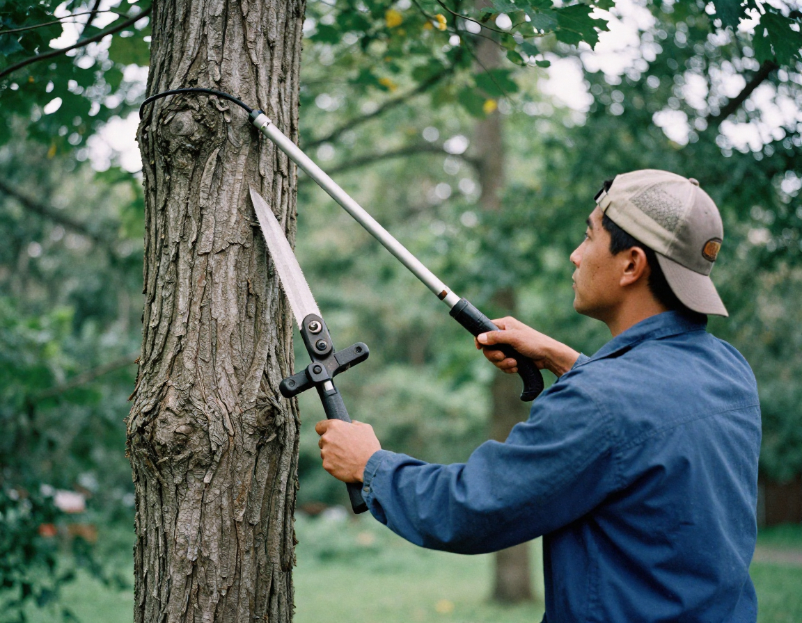 Professional tree trimming service